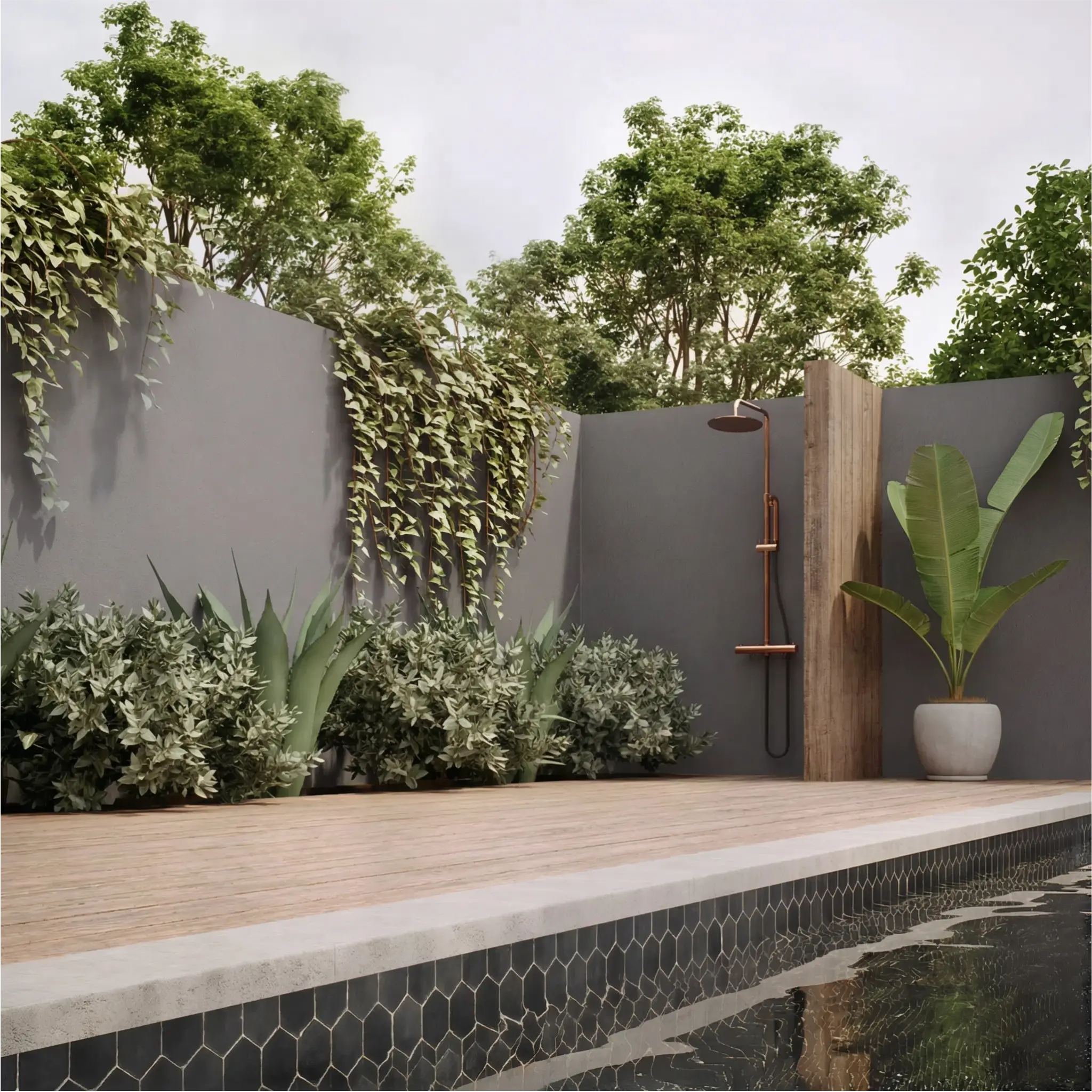 Pioneer Deck - Garden View